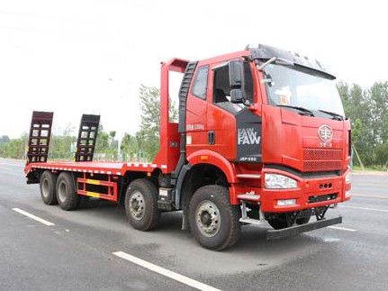 【40噸】解放J6前四后八平板運輸車
