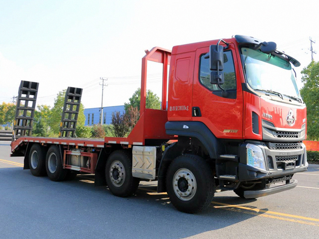 【國六】柳汽乘龍H5前四后八平板運輸車