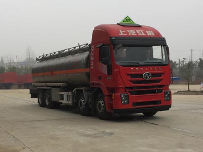程力威牌CLW5310GYYLCQ5型鋁合金運油車
