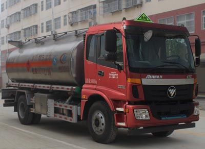 程力威牌CLW5160GYYLB5型鋁合金運油車