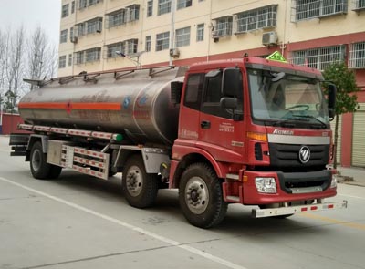 程力威牌CLW5250GYYLB5型鋁合金運油車