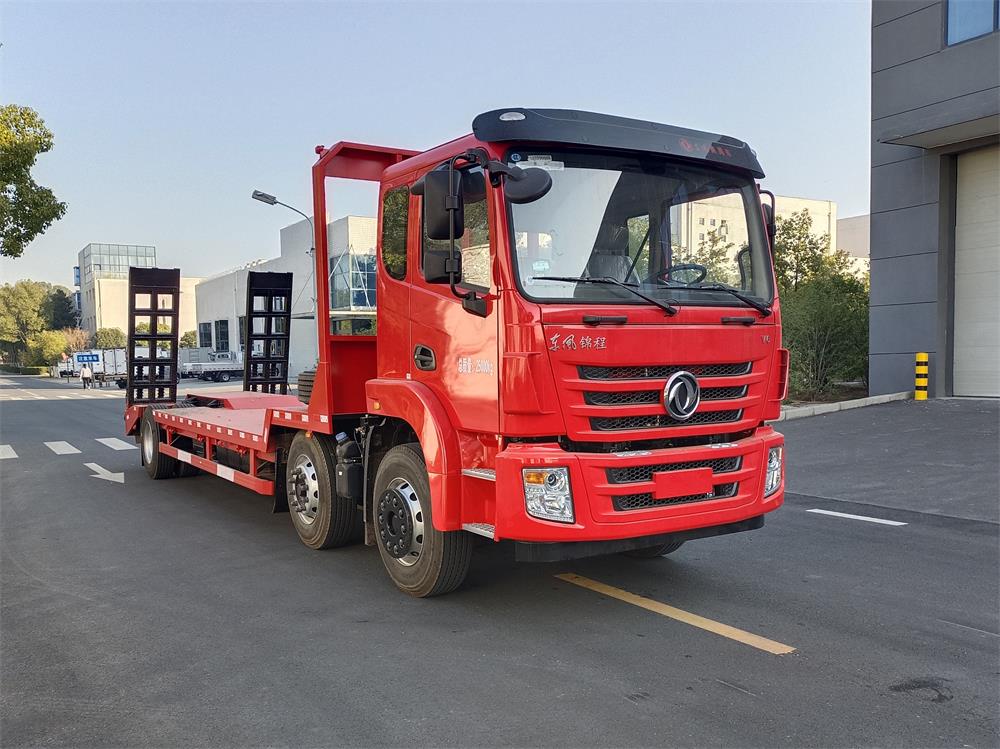 【凹板】東風(fēng)錦程小三軸平板運(yùn)輸車